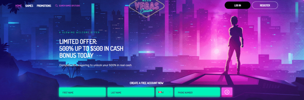 NeonVegas Casino Review